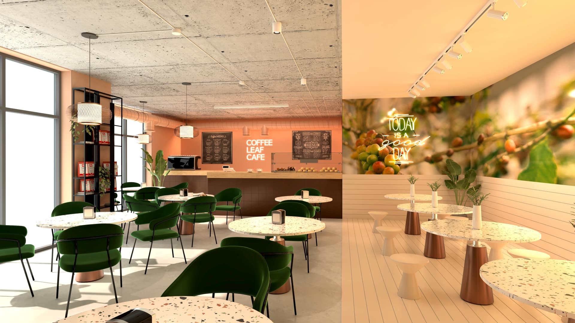 Render ArredoCAD Ho.Re.Ca. bar pasticceria