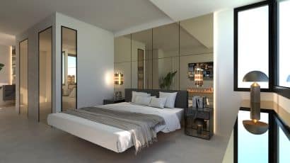 ArredoCAD rendering camera da letto elegante