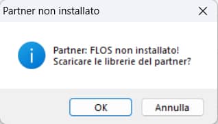 Avviso di installazione libreria Partner